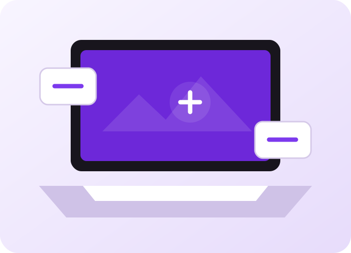 Laptop repair illustration